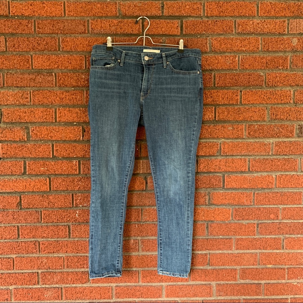 Levi's 711 Skinny Ankle Jeans Denim 31